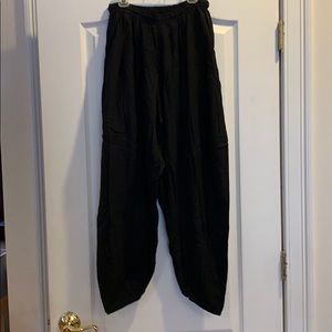 Vintage 80s Balloon Black MC Hanmer-Style Pants